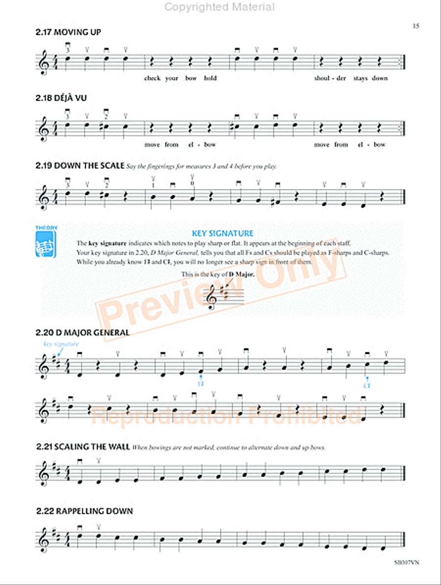 Measures of Success for String Orchestra-Violin Book 1 Chamber Orchestra scores gallery preview page 18