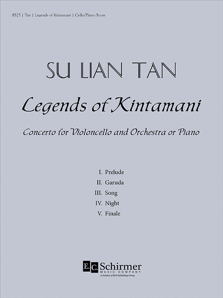 Legends of Kintamani: Concerto for Violoncello Solo and Orchestra (Cello/Piano Score and Part) image number null