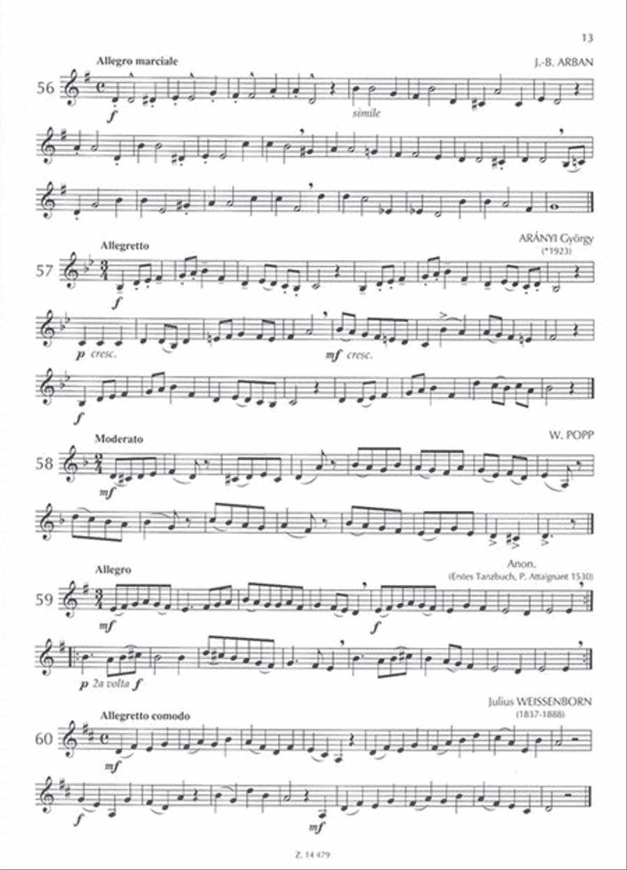 248 Etüden für Trompete 248 Etüden für Trompete Trumpet Solo scores gallery preview page 4