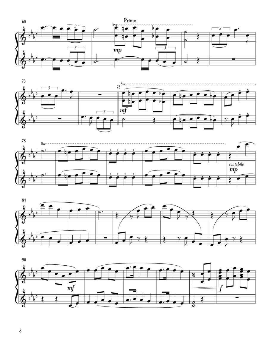 Classical Music Mashup (1 Piano, 6 Hands) 1 Piano, 4-Hands scores gallery preview page 4
