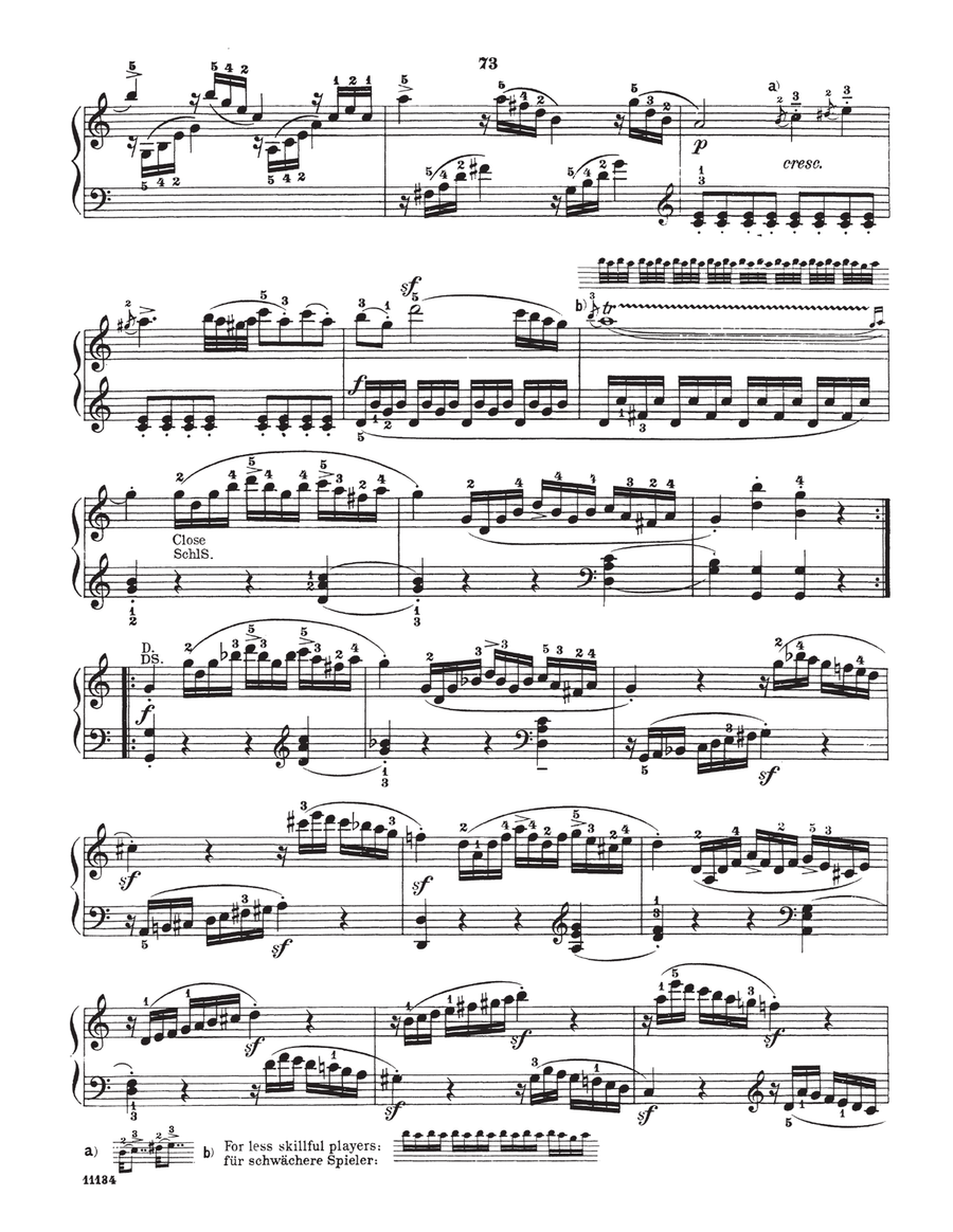 Sonata In C Major, Hob. XVI: 35 Piano Solo scores gallery preview page 2