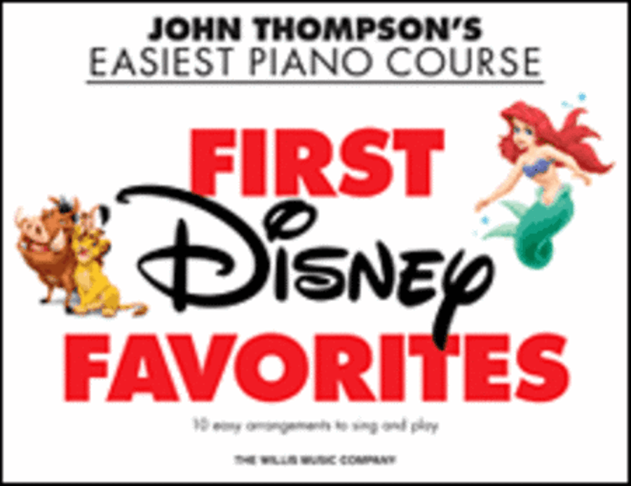 First Disney Favorites First Disney Favorites Easy Piano scores gallery preview page 1