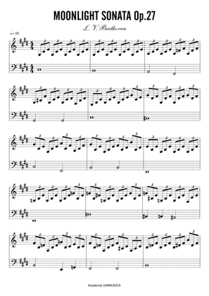 Ludwig Van Beethoven - Moonlight Sonata Opus 27 Nº 2