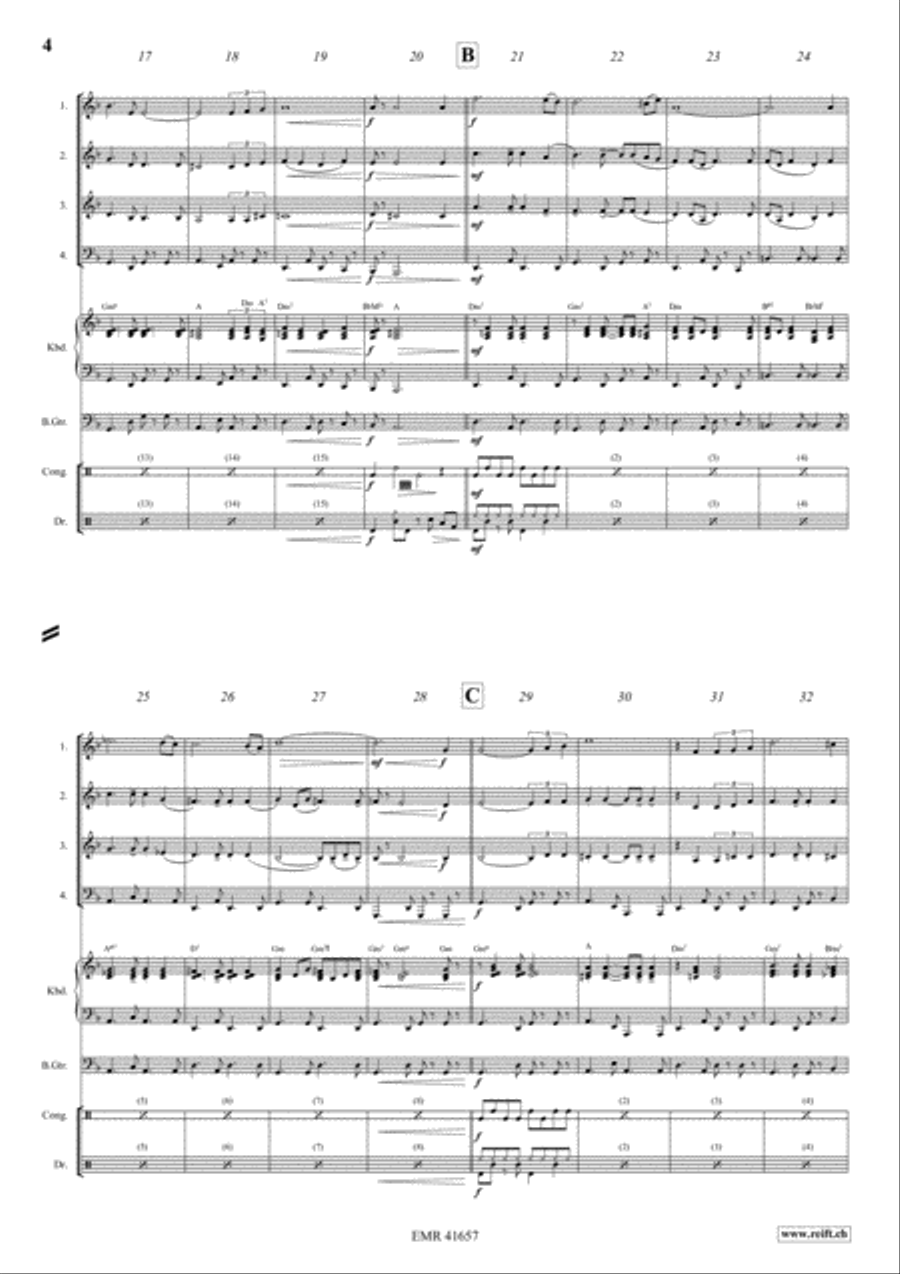 Manha De Carnaval Bass Guitar scores gallery preview page 4