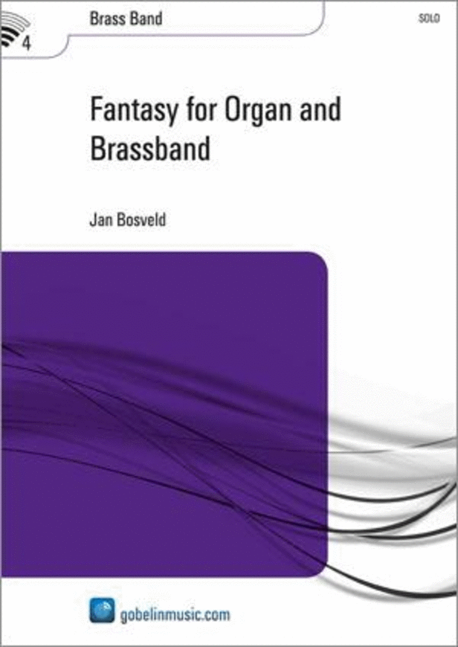 Fantasy for Brassband and Organ Brass Band scores gallery preview page 1