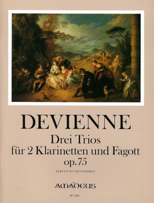 Book cover for 3 Trios op. 75