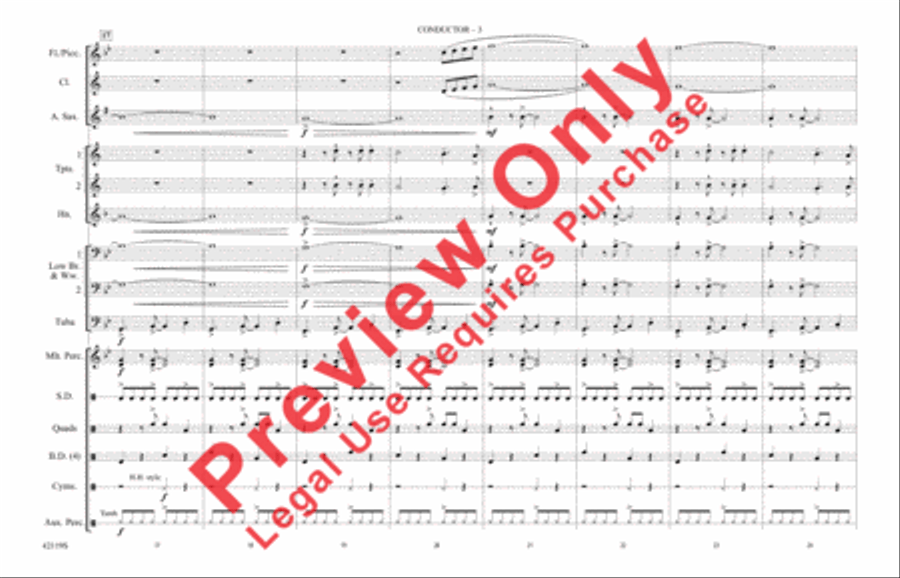 Zumba Marching Band scores gallery preview page 4