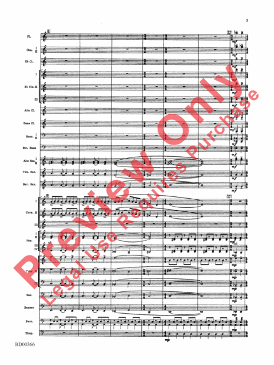 Rhythm of the Winds Rhythm of the Winds Concert Band scores gallery preview page 4