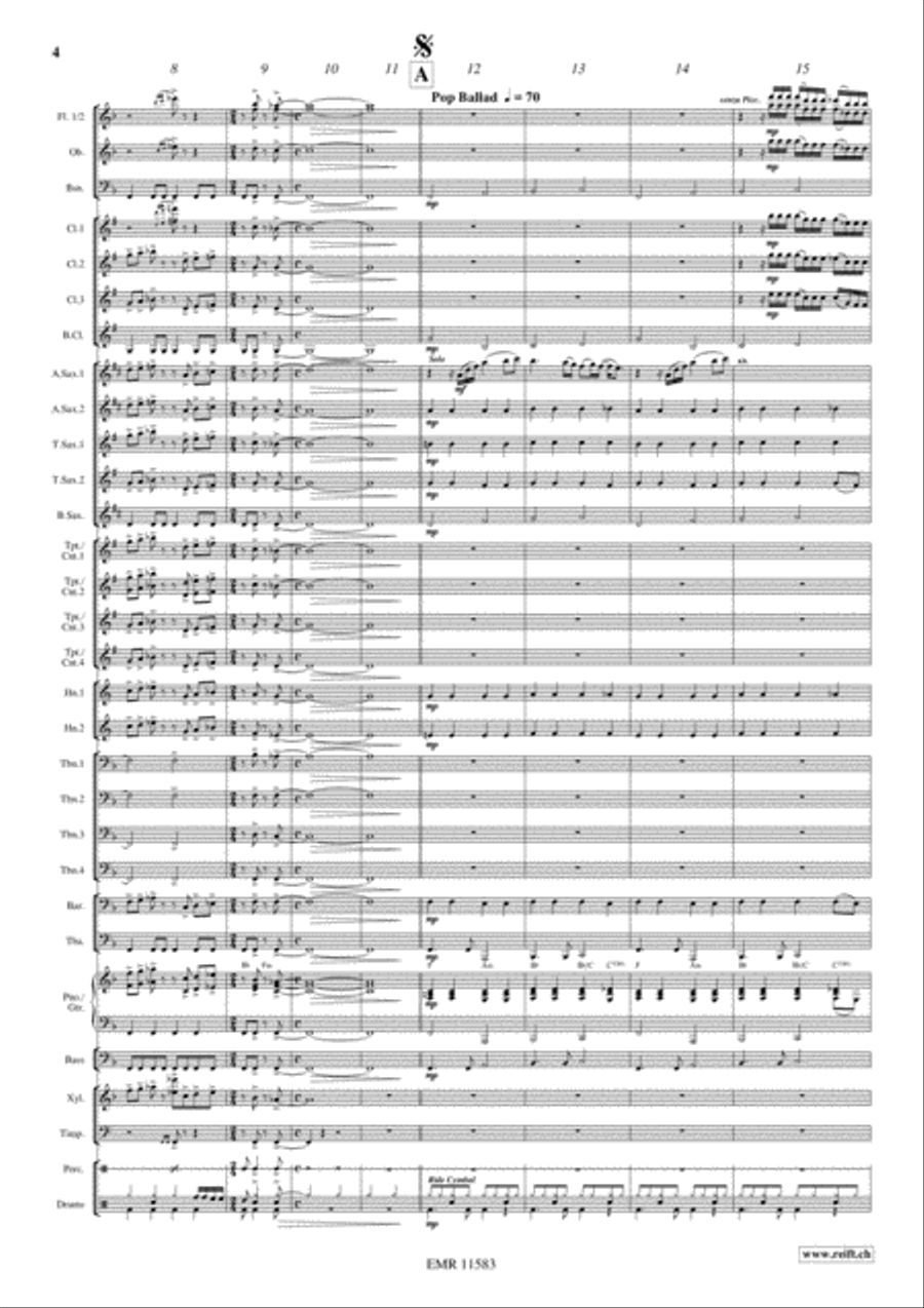 Live And Let Die Live And Let Die Concert Band scores gallery preview page 5