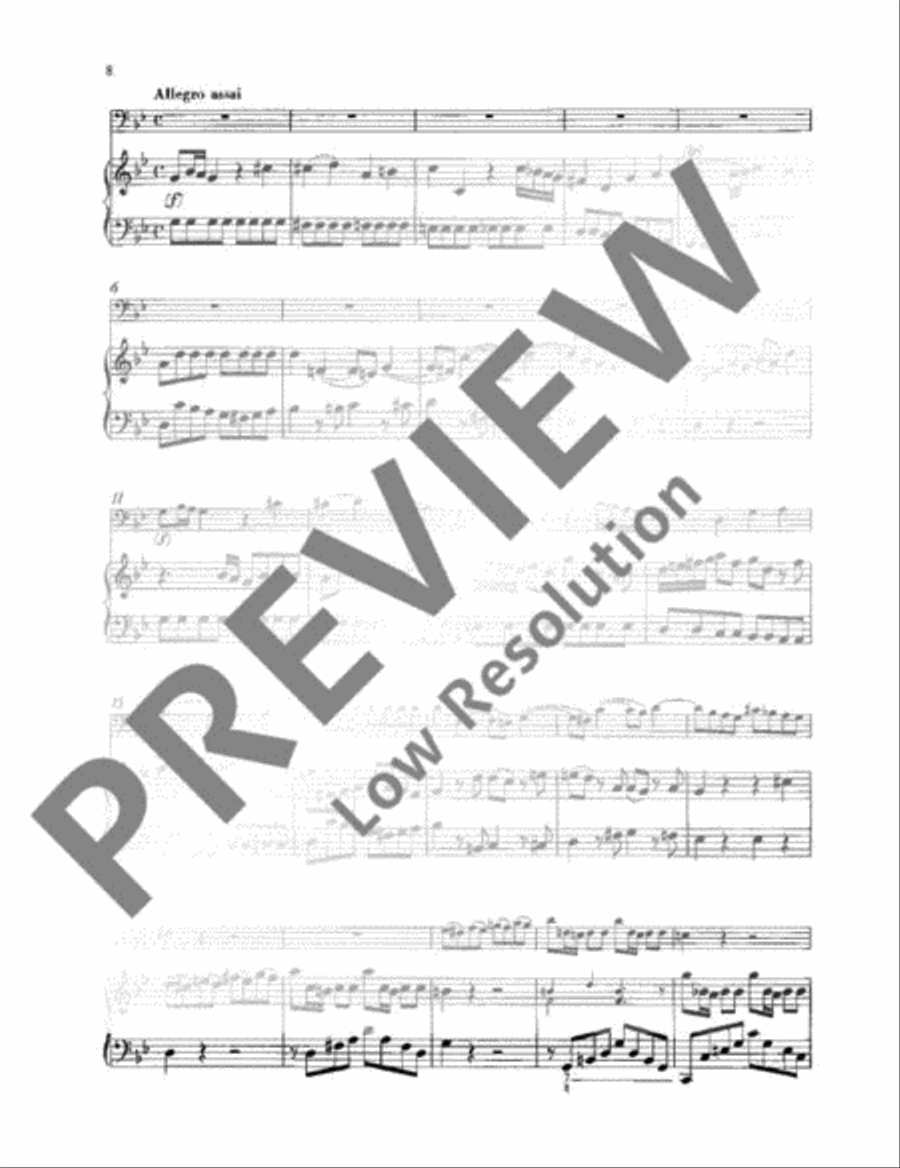 Duetto G minor Duetto G minor Bassoon scores gallery preview page 9