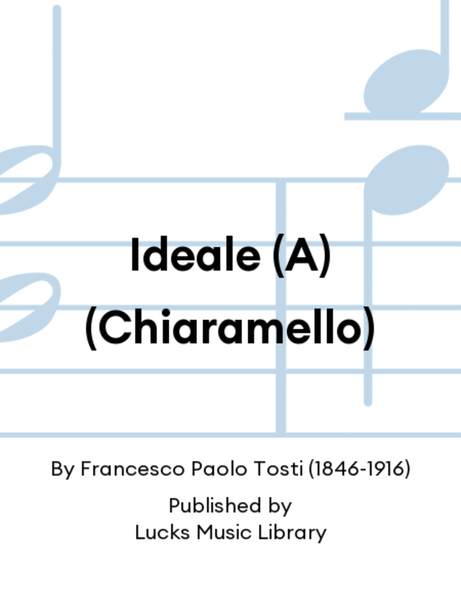 Ideale (A) (Chiaramello) Voice scores gallery preview page 1