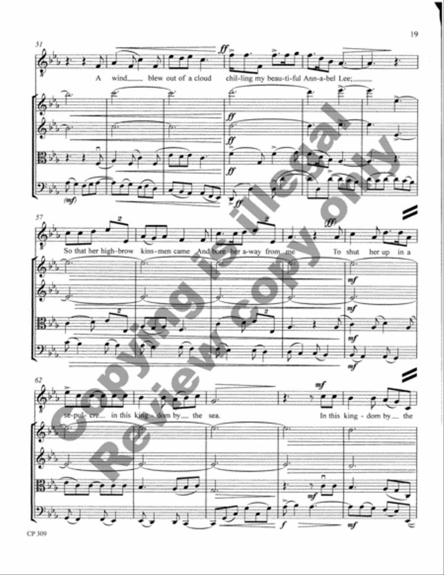 Songs of Laughter, Love, & Tears (Full Score & Parts) String Orchestra scores gallery preview page 57