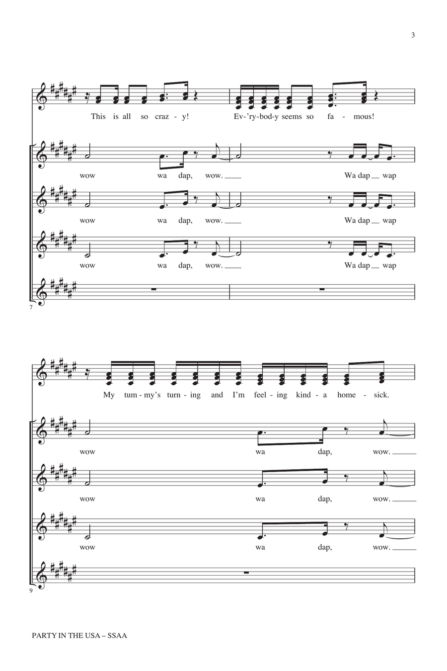 Party In The U.S.A. Party In The U.S.A. SSA scores gallery preview page 2