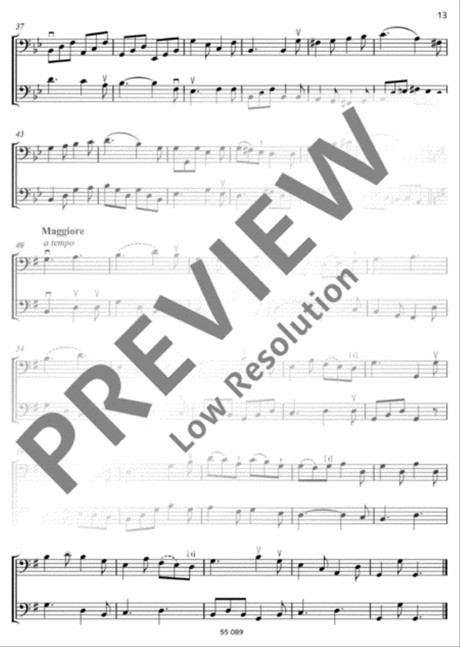 12 Progressive Duets Cello scores gallery preview page 14