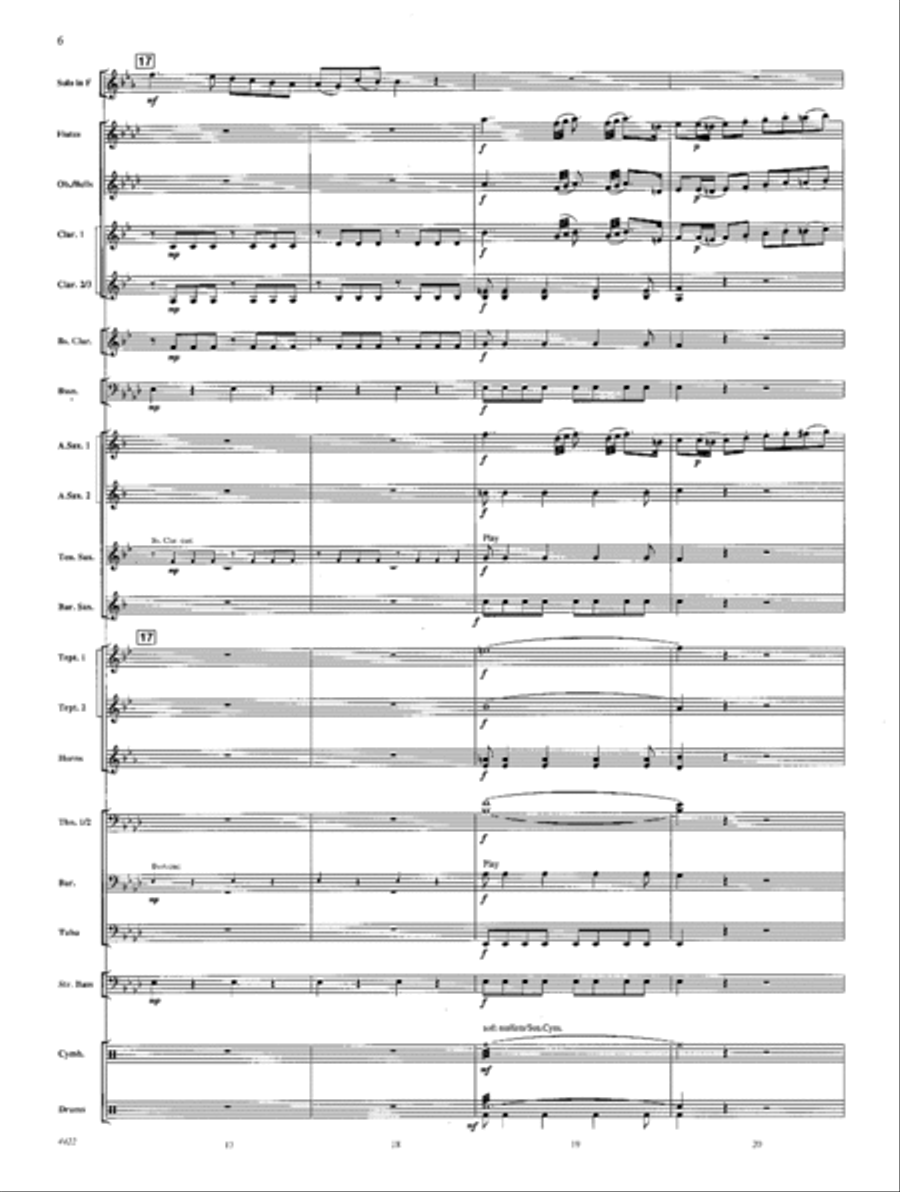 Romanza Concert Band scores gallery preview page 5
