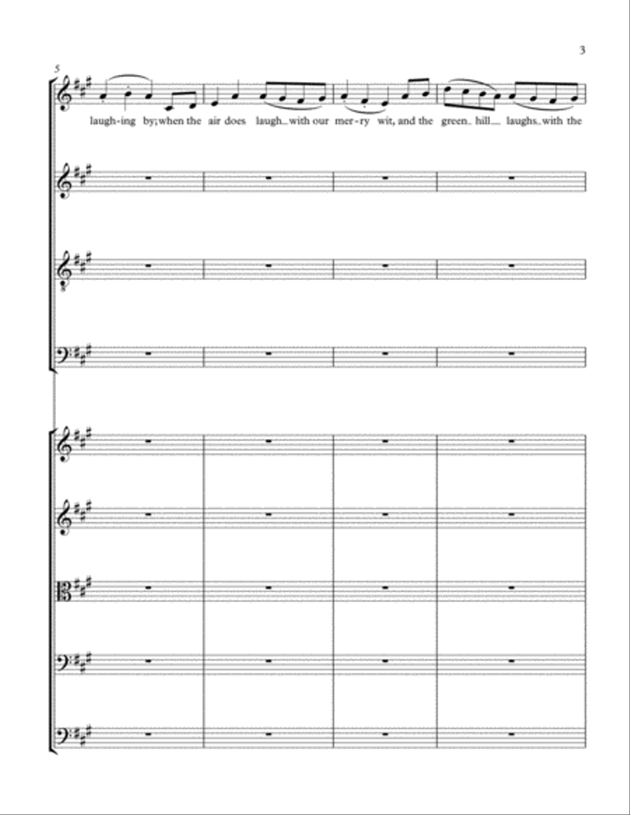 Three Songs of William Blake Choir scores gallery preview page 3