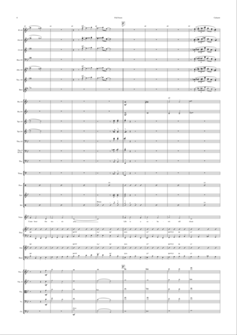 Cabaret Cabaret Full Orchestra scores gallery preview page 6