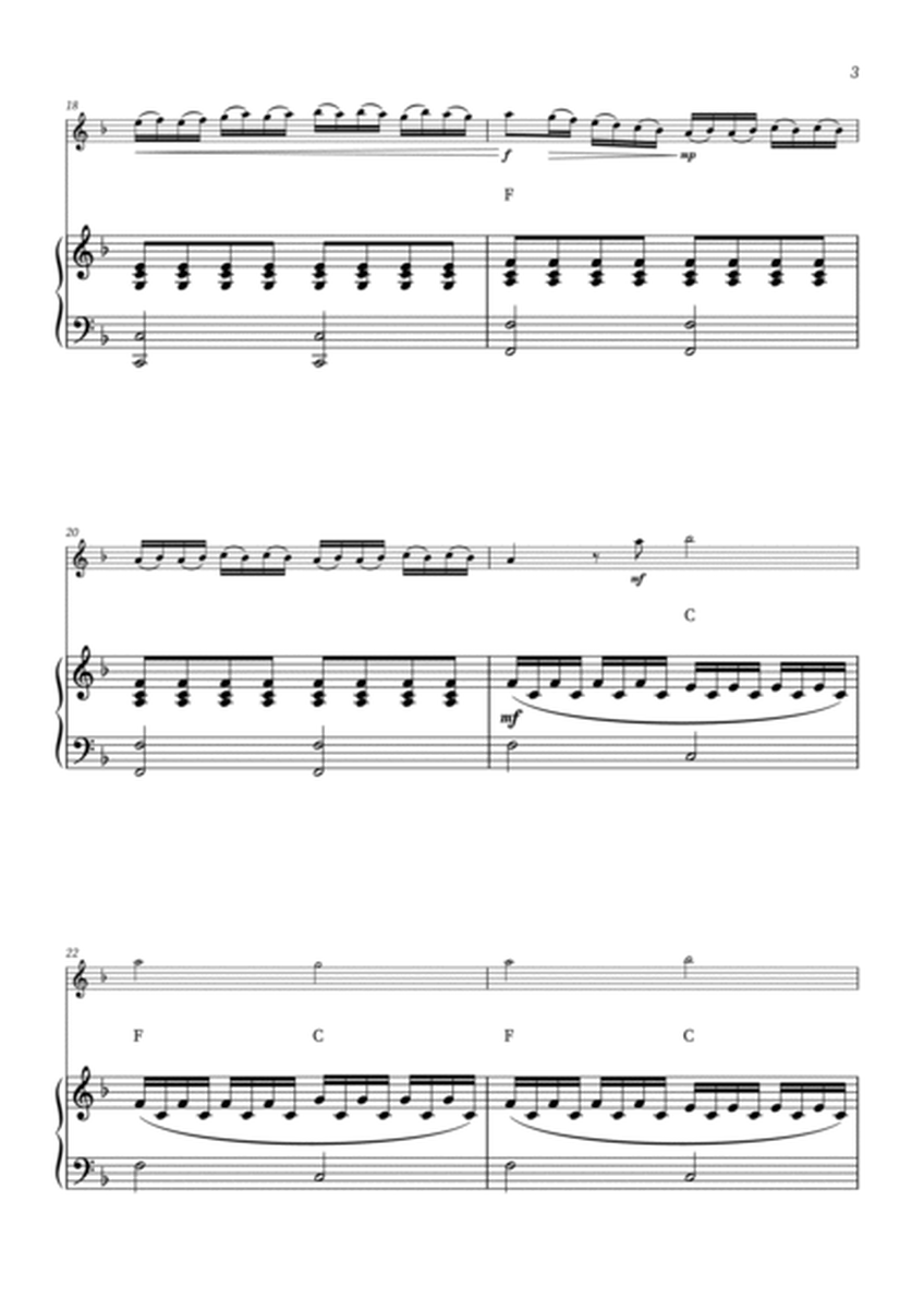Spring - The Four Seasons for Alto Recorder with Piano Accompaniment (+ CHORDS) image number null