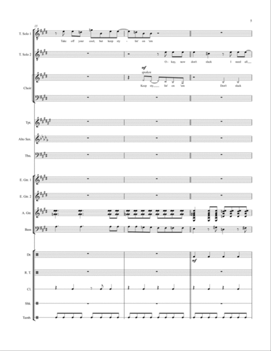 Don't Slack Concert Band scores gallery preview page 5