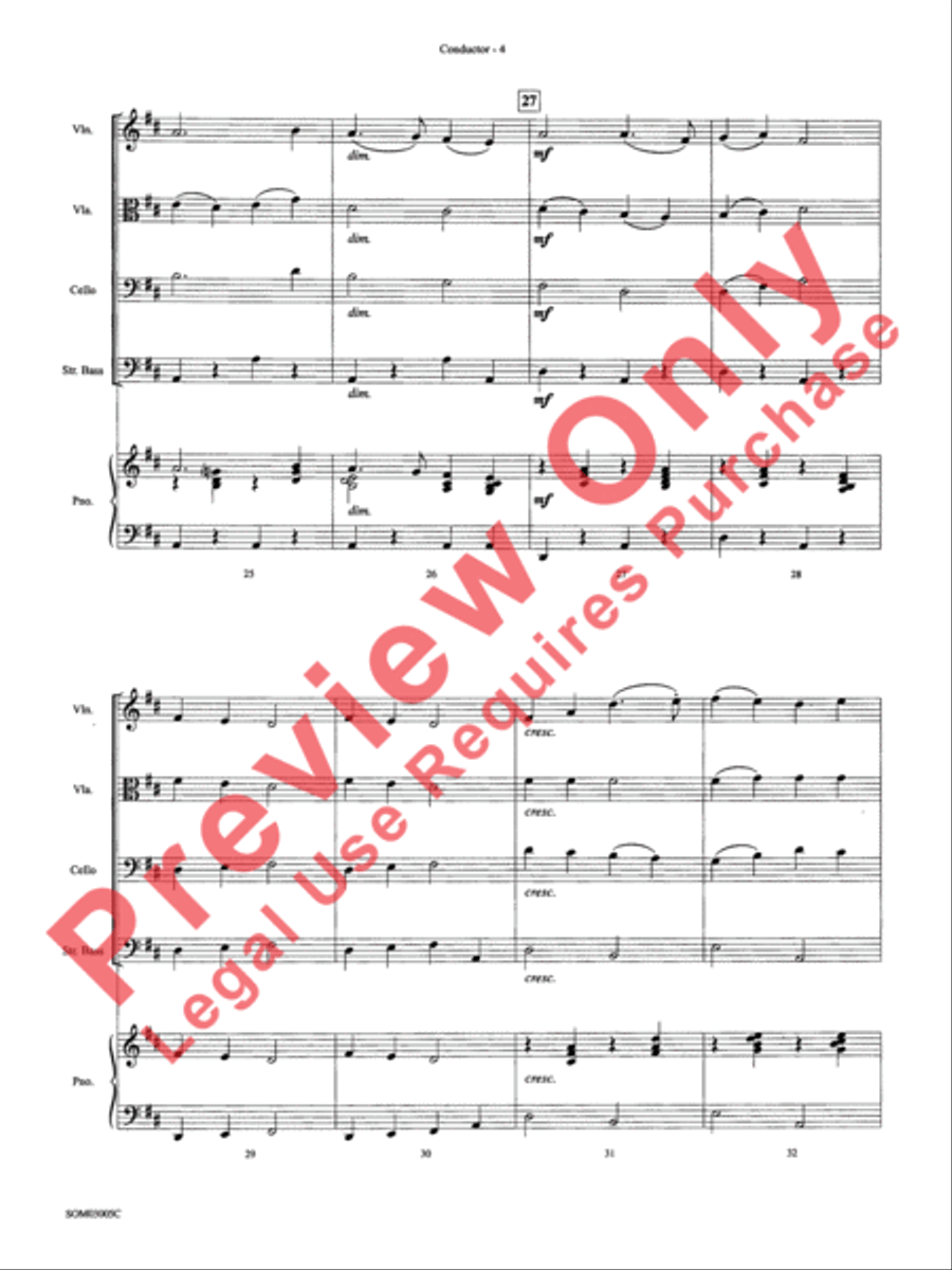 Ding Dong! The Witch Is Dead (from The Wizard of Oz) String Orchestra scores gallery preview page 7