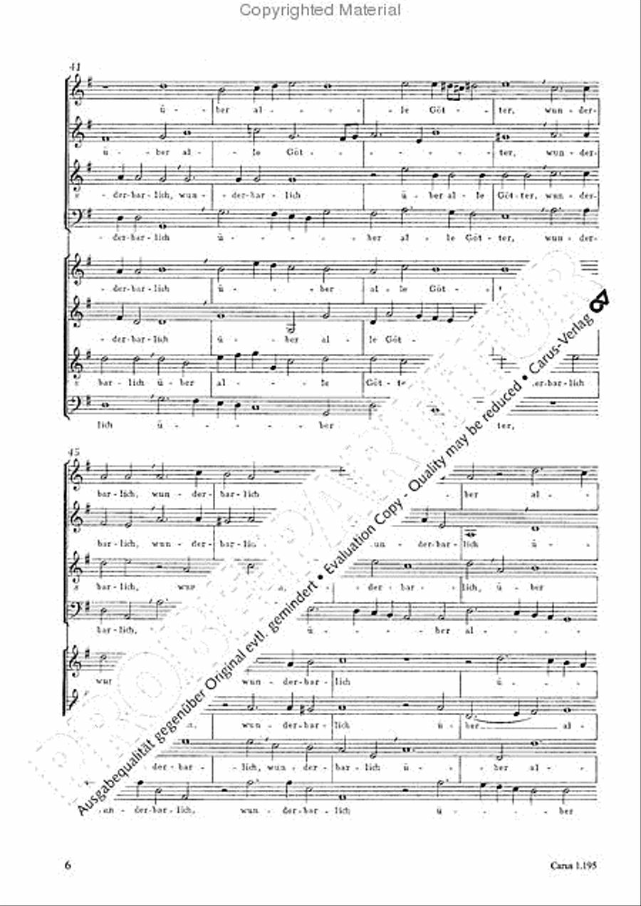 Psalm 96 4-Part scores gallery preview page 7