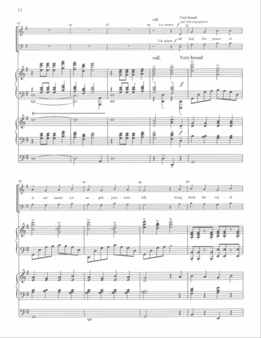 All Hail the Power All Hail the Power Choir scores gallery preview page 11