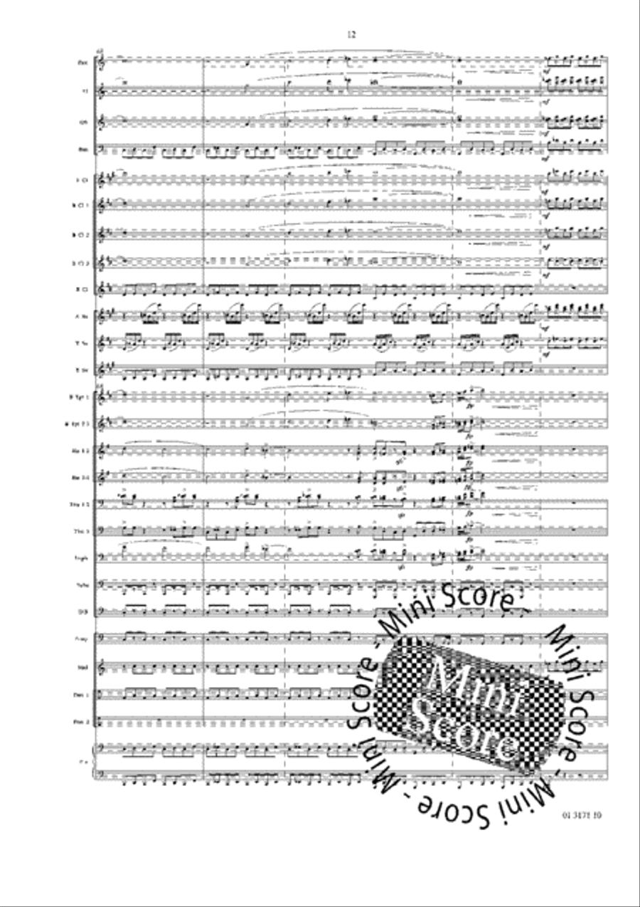 The Bermuda Triangle Concert Band scores gallery preview page 20