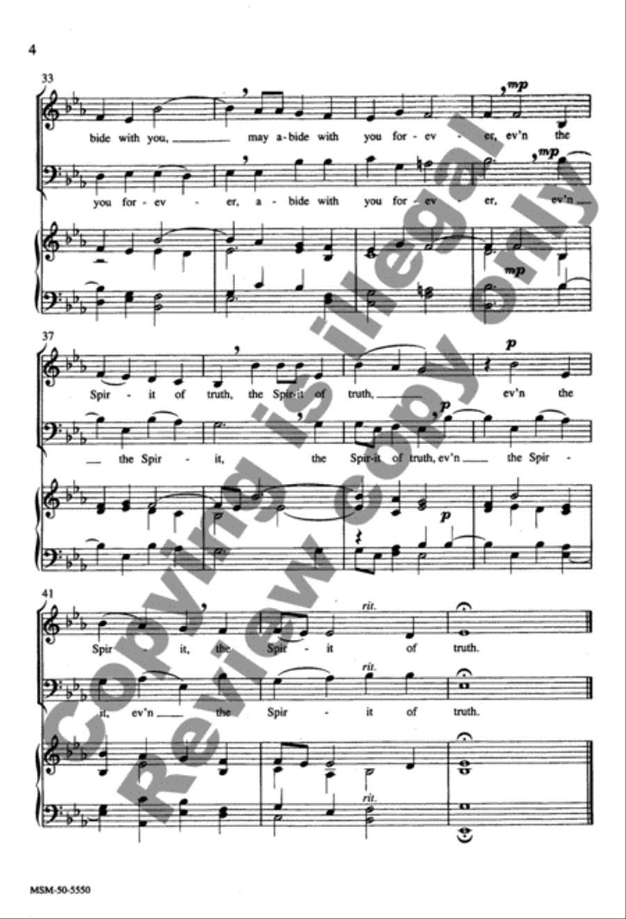 If You Love Me, Keep My Commandments 3-Part scores gallery preview page 5