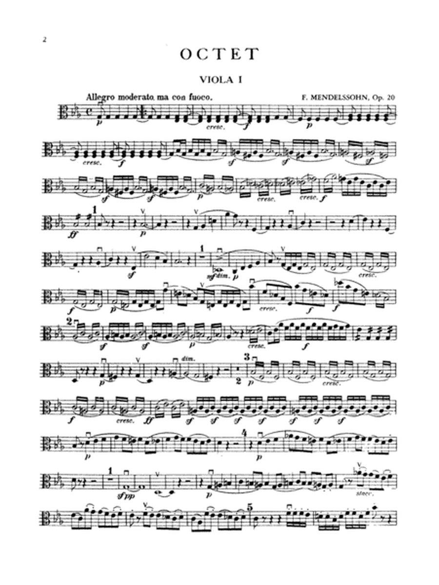 String Octet in E-flat Major, Op. 20