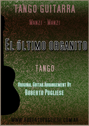 El ultimo organito - Tango (Manzi - Manzi)