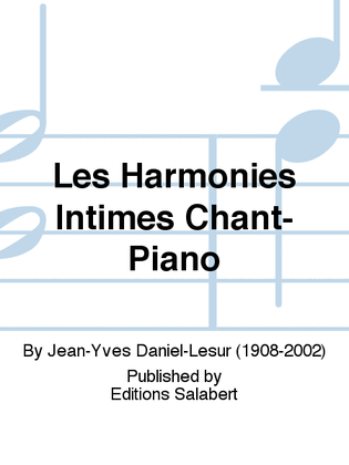 Les Harmonies Intimes Chant-Piano