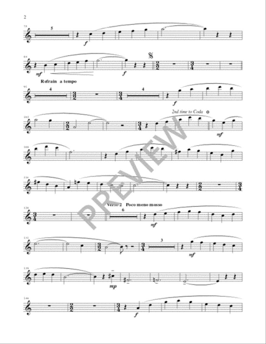 I Will Exalt You, My God and King - Instrument edition Flute scores gallery preview page 2