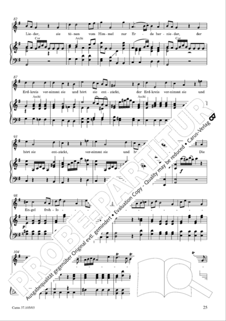 Die Freude der Hirten uber die Geburt Jesu 4-Part scores gallery preview page 26