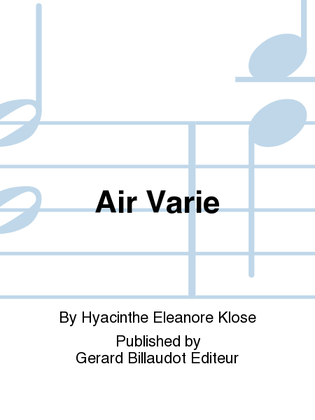 Book cover for Air Varie