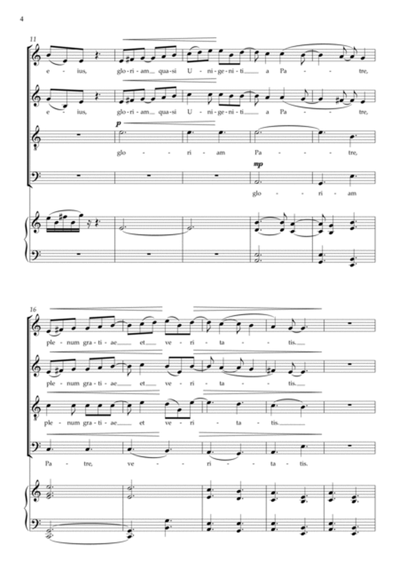 Verbum caro factum est from Enchanted Carols (Downloadable Choral Score)