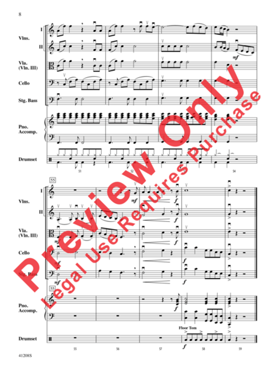 We Are Young We Are Young String Orchestra scores gallery preview page 9