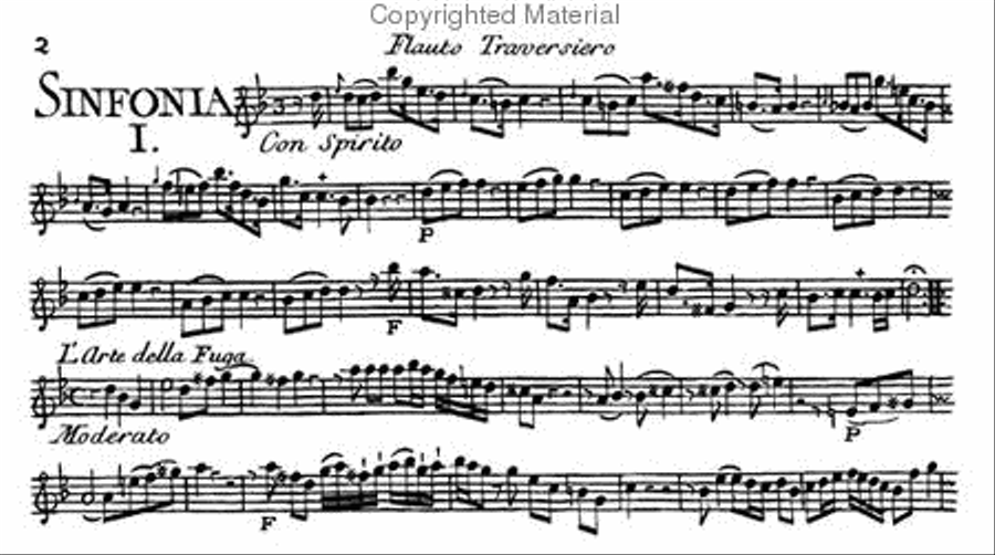 L'Art de la modulation, quartets for oboe, two violins and bass. Oboe scores gallery preview page 2