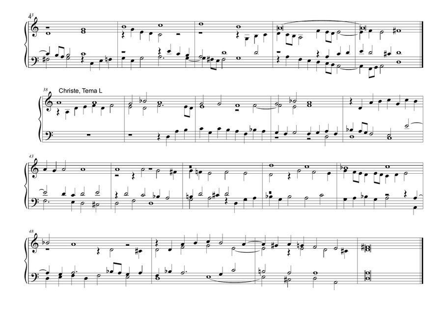 MESSA DELLA MADONNA (Mass of the Virgin Mary) - Frescobaldi - Full score - For Organ Organ Solo scores gallery preview page 4