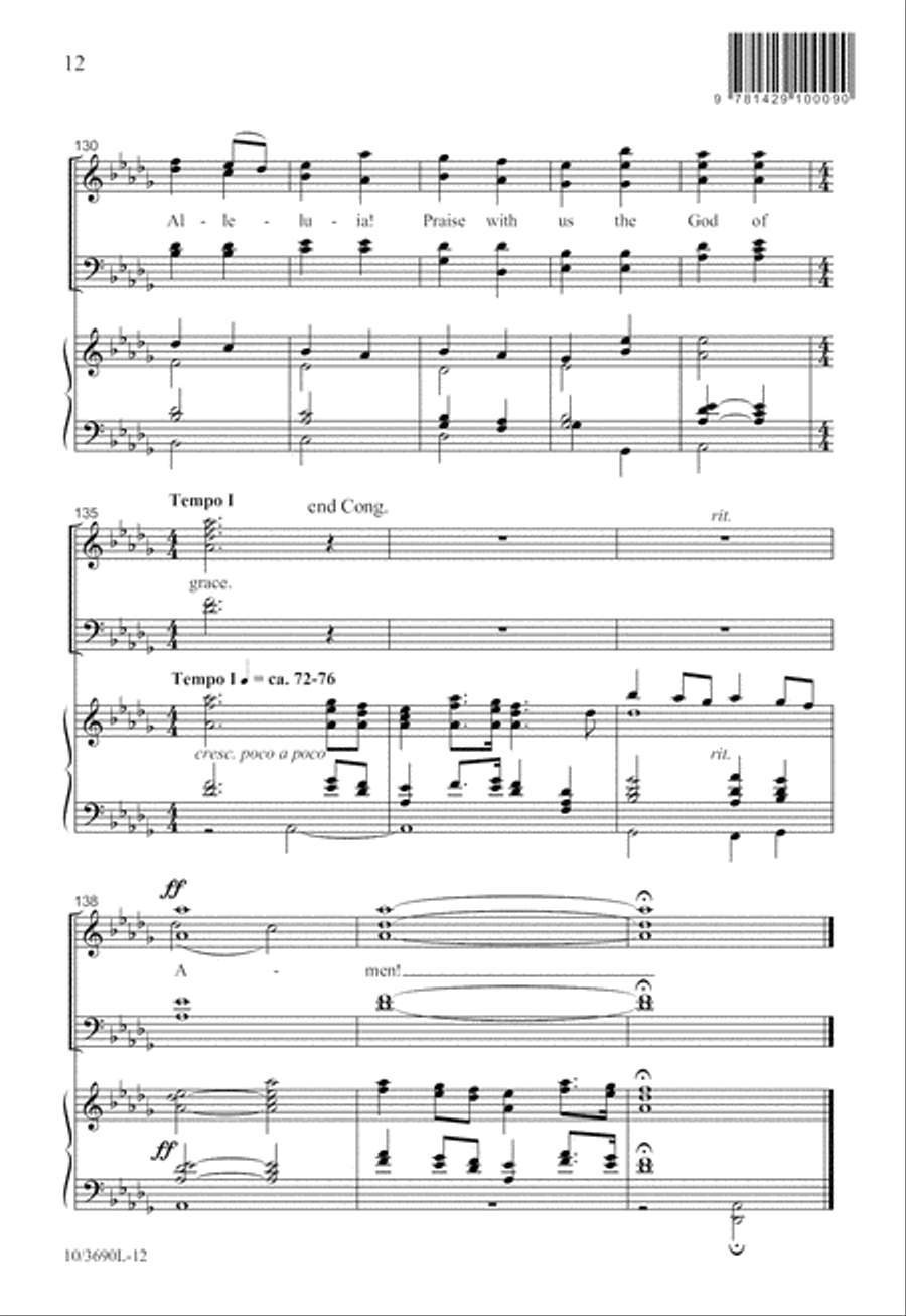 King of Heaven 4-Part scores gallery preview page 12