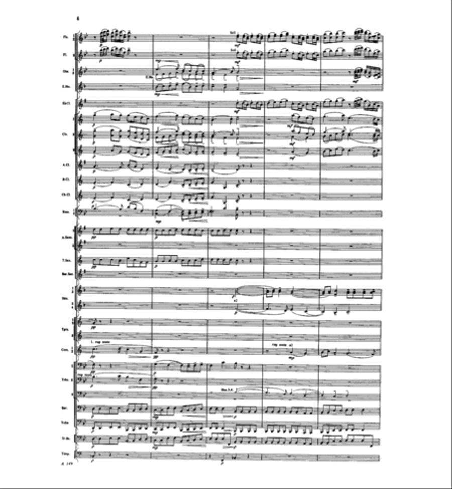 Sheep May Safely Graze Concert Band scores gallery preview page 4