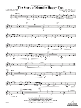 The Story of Mumble Happy Feet: 2nd B-flat Clarinet