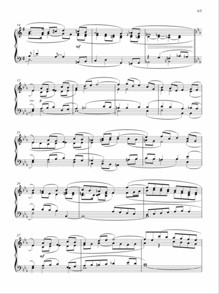 Oxford Book of Lent and Easter Organ Music for Manuals Organ Solo scores gallery preview page 63