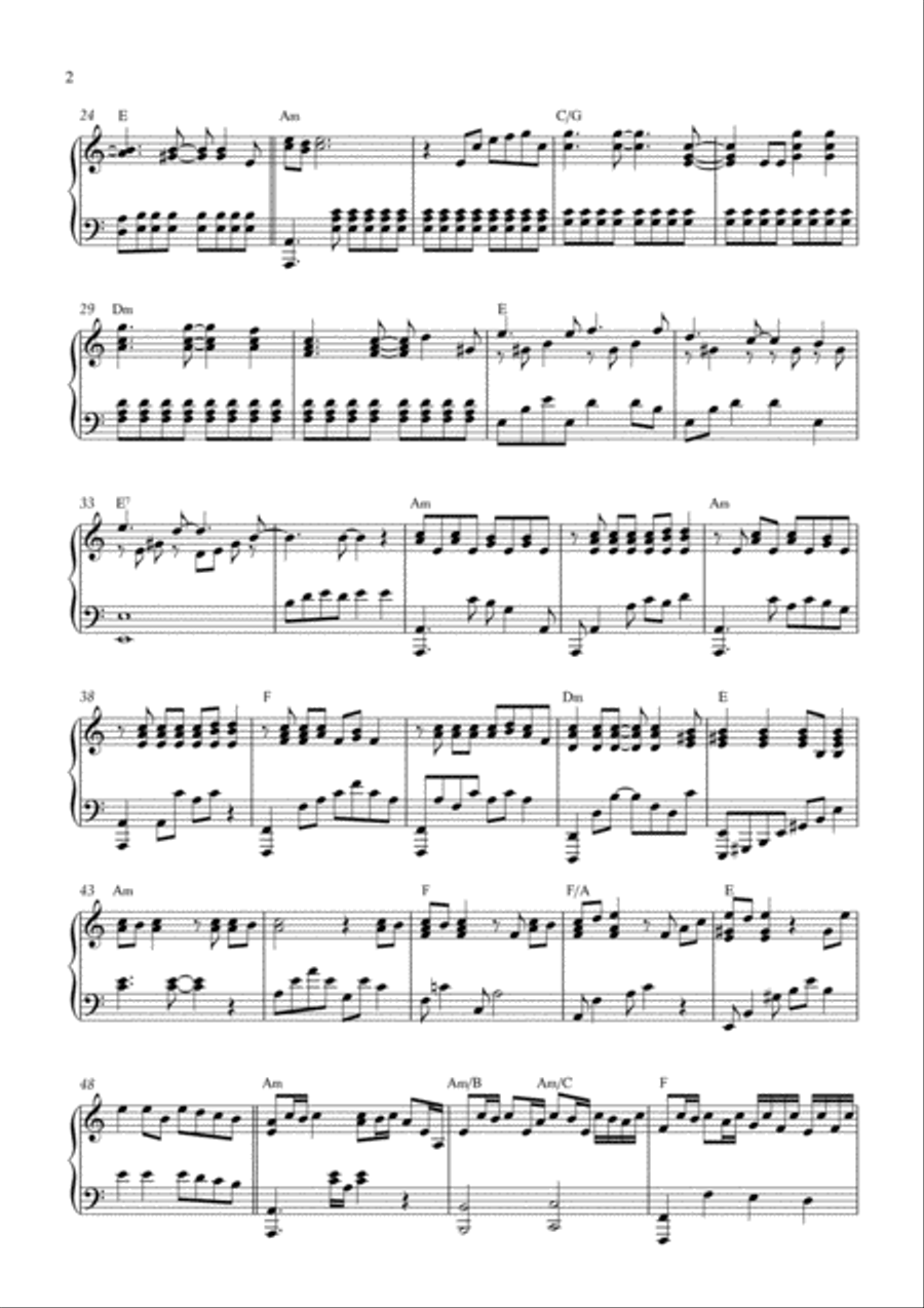Disingenuous Edgy piano Piano Solo scores gallery preview page 2