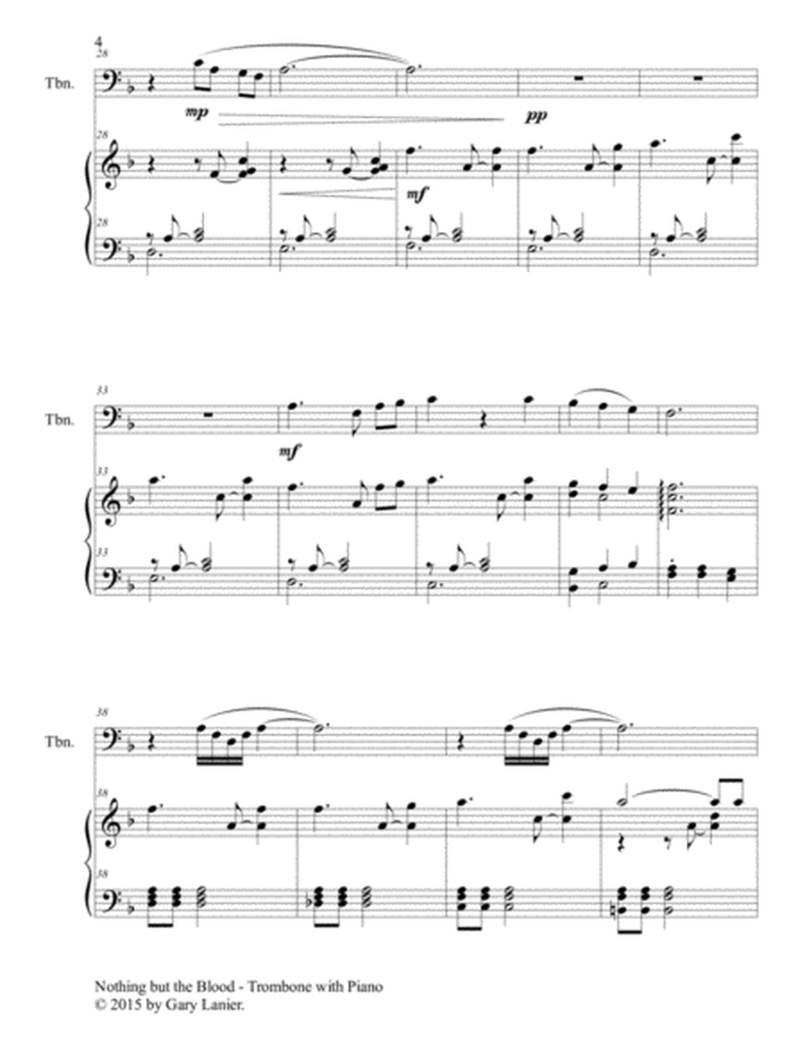 3 JOYFUL GOSPEL HYMNS (for Trombone with Piano - Instrument Part included) image number null
