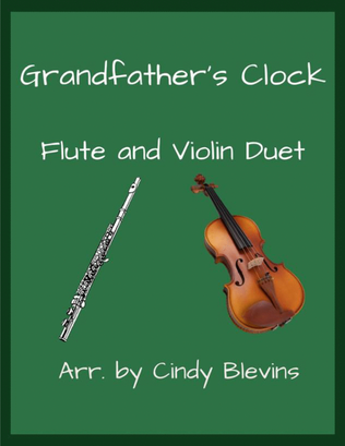 Book cover for Grandfather's Clock, Flute and Violin