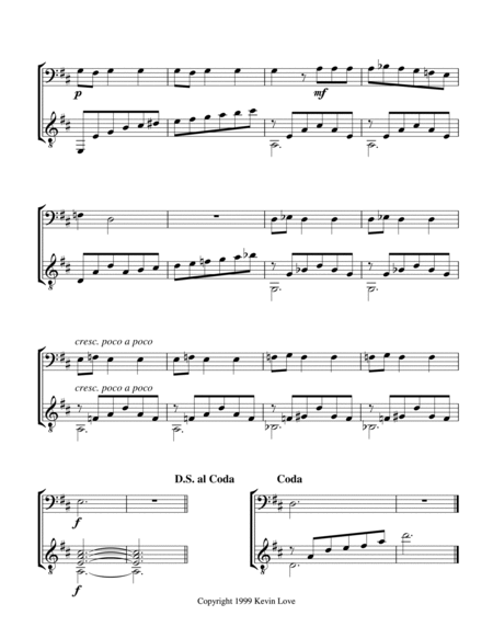 Three Entertainments for Violoncello and Guitar - Score and Parts image number null