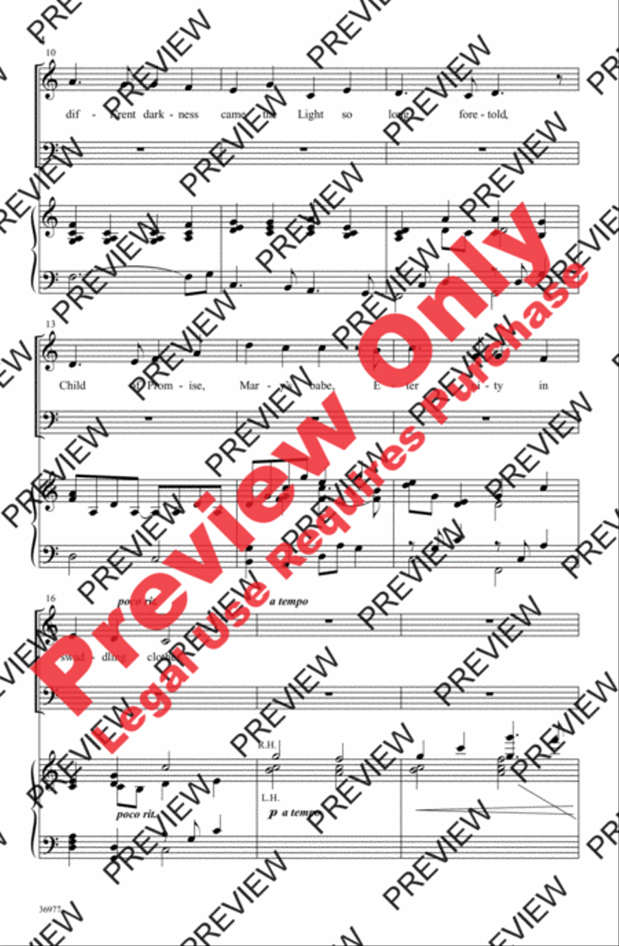 Child of Promise 4-Part scores gallery preview page 4