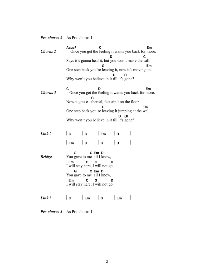 Shuffle Acoustic Guitar scores gallery preview page 2