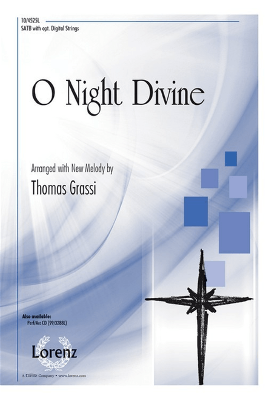 O Night Divine 4-Part scores gallery preview page 1