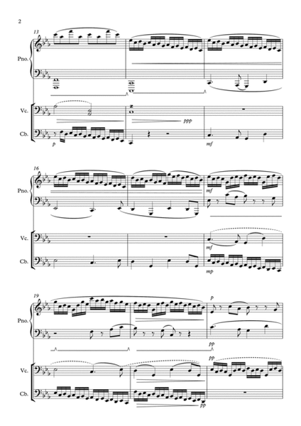 Picos da Europa for flute, piano and cello image number null